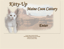 Tablet Screenshot of kittyup.net
